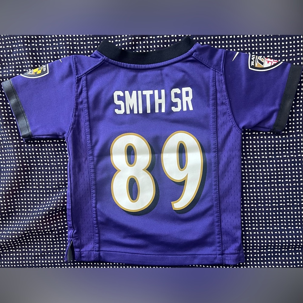 Steve Smith Jr. Baltimore Ravens Nike Youth Football Jersey